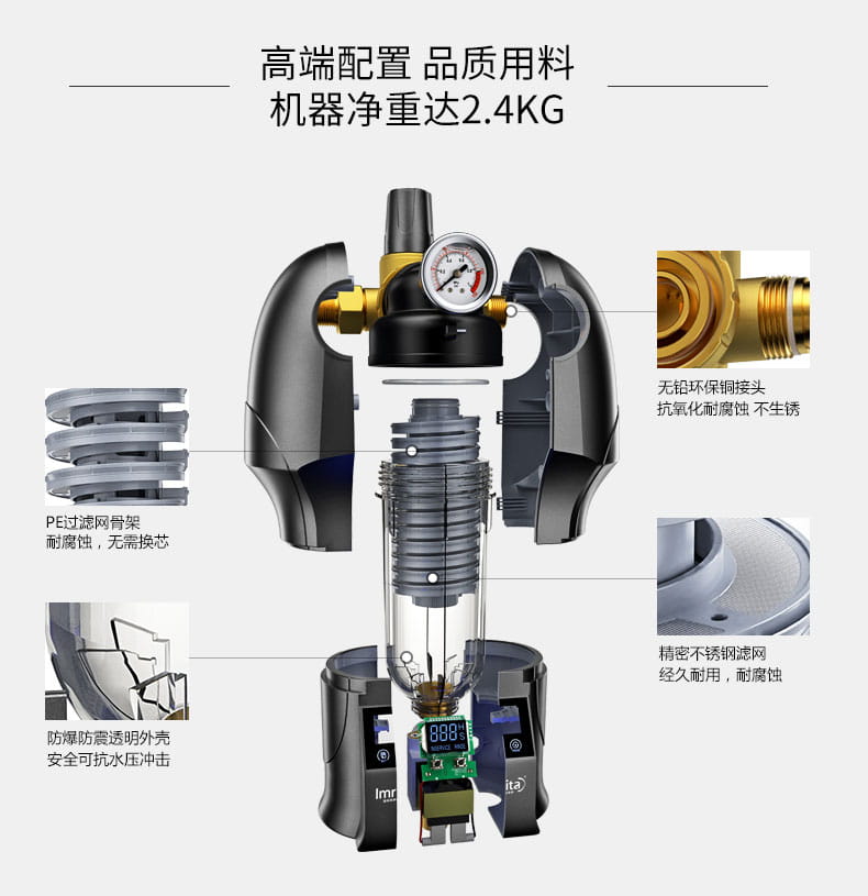 愛瑪特中央前置過濾器IMT-M8