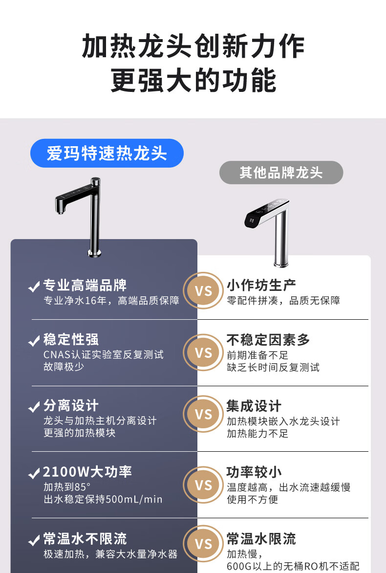 家用速熱智能水龍頭IMT-G4