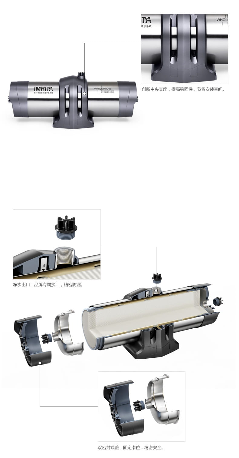 愛(ài)瑪特 專(zhuān)業(yè)級(jí)中央凈水機(jī)IMT-U8
